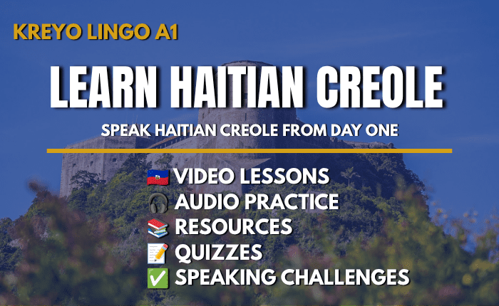 Kreyo Lingo A1: Haitian Creole for Beginners